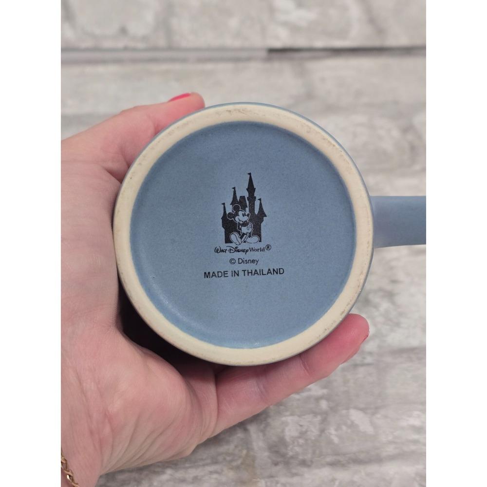 Walt Disney World Parks Mickey‎ Mouse Emotions Blue Coffee Tea Mug Cup 12oz - Picture 8 of 10